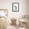 Americanflat Poster Frame with Mat - Large Picture Frame - Polished Plexiglass Cover - Hanging Hardware for Horizontal and Vertical Display - Black
